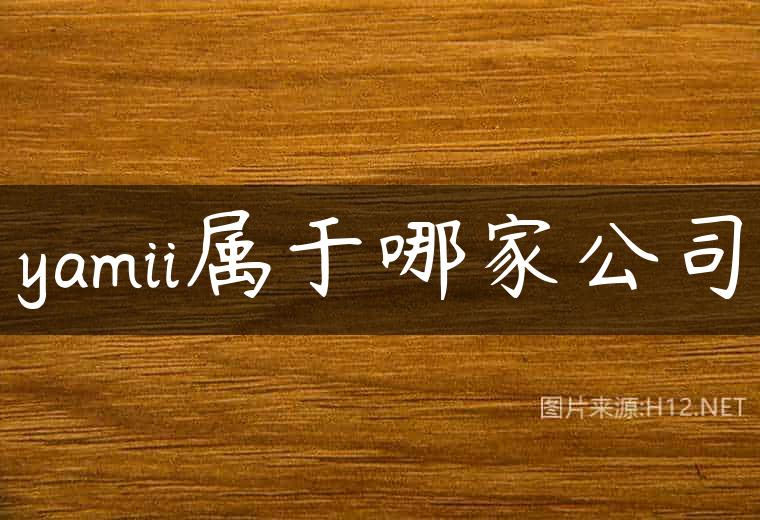 yamii属于哪家公司