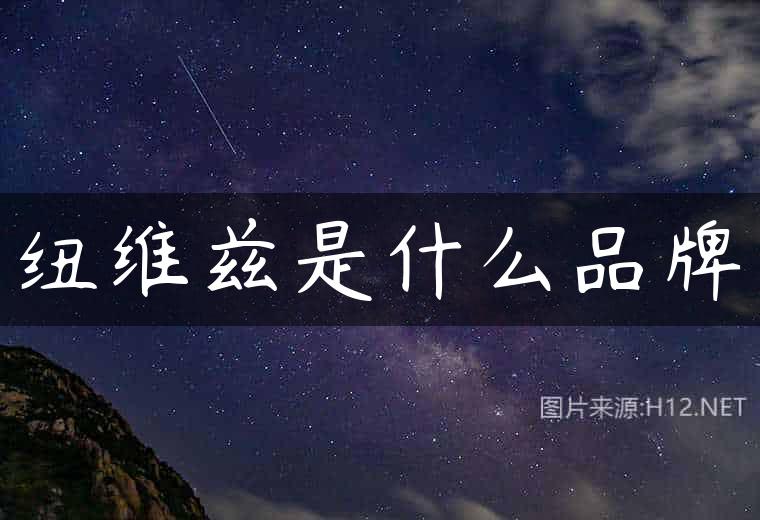 纽维兹是什么品牌