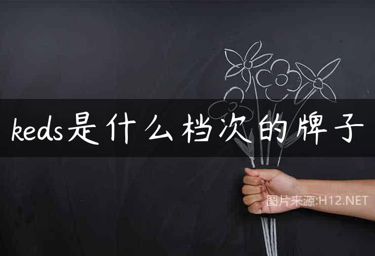 keds是什么档次的牌子