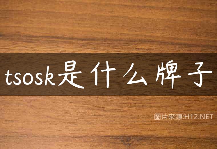 tsosk是什么牌子