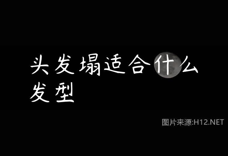 头发塌适合什么发型