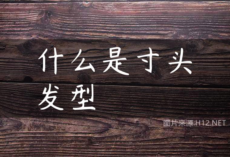 什么是寸头发型