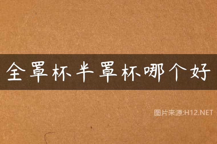 全罩杯半罩杯哪个好