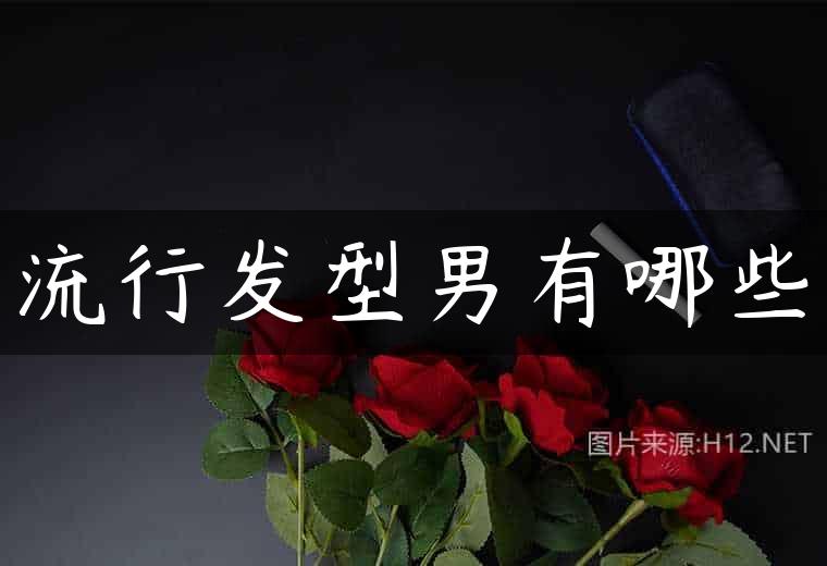 流行发型男有哪些
