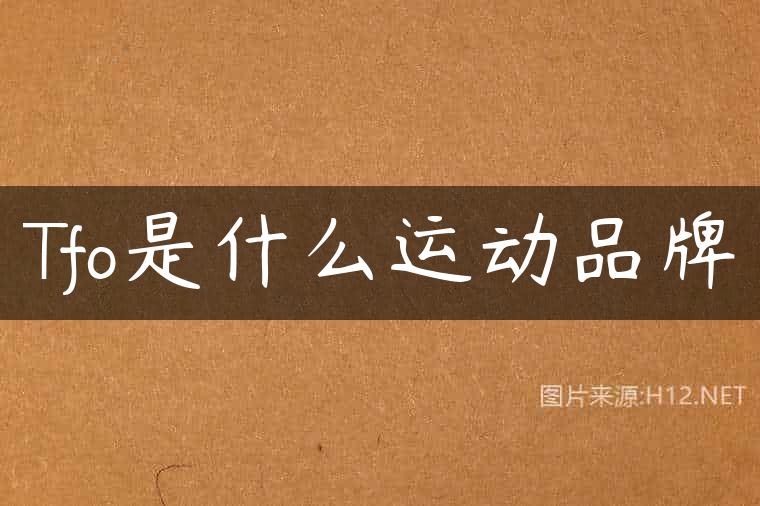 Tfo是什么运动品牌