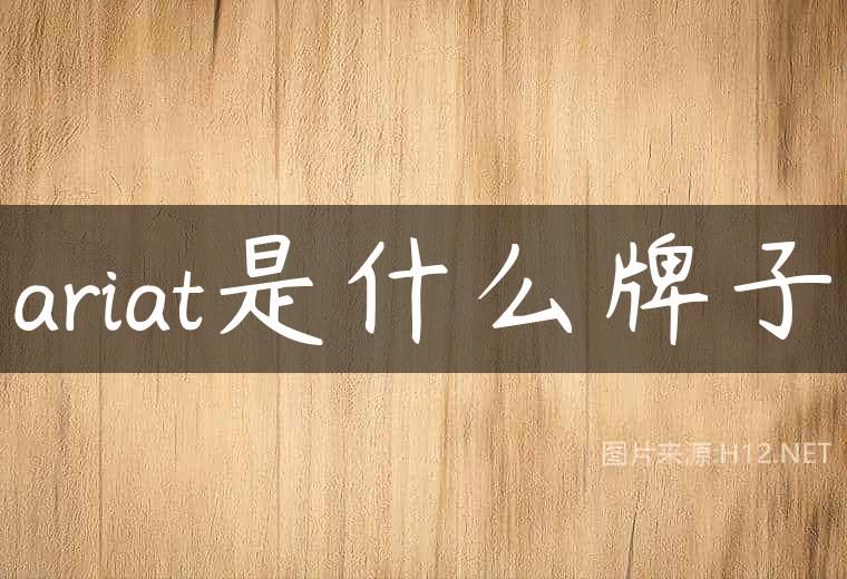 ariat是什么牌子