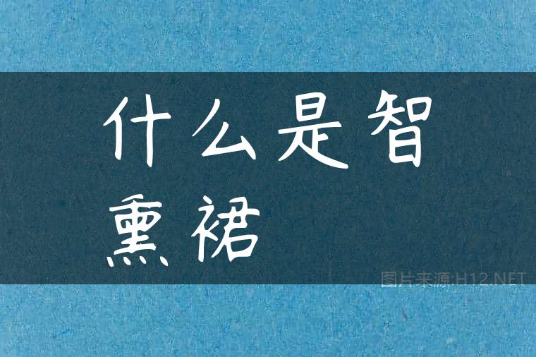 什么是智熏裙
