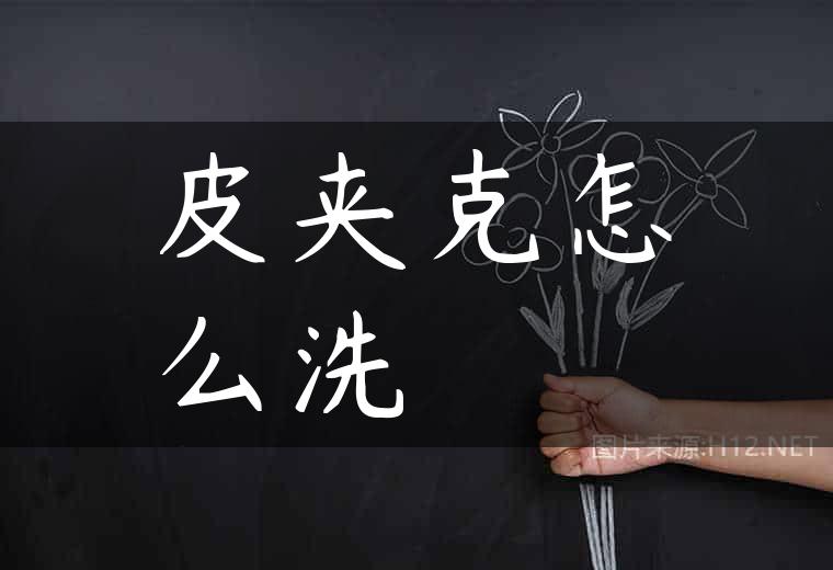 皮夹克怎么洗