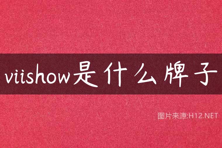 viishow是什么牌子