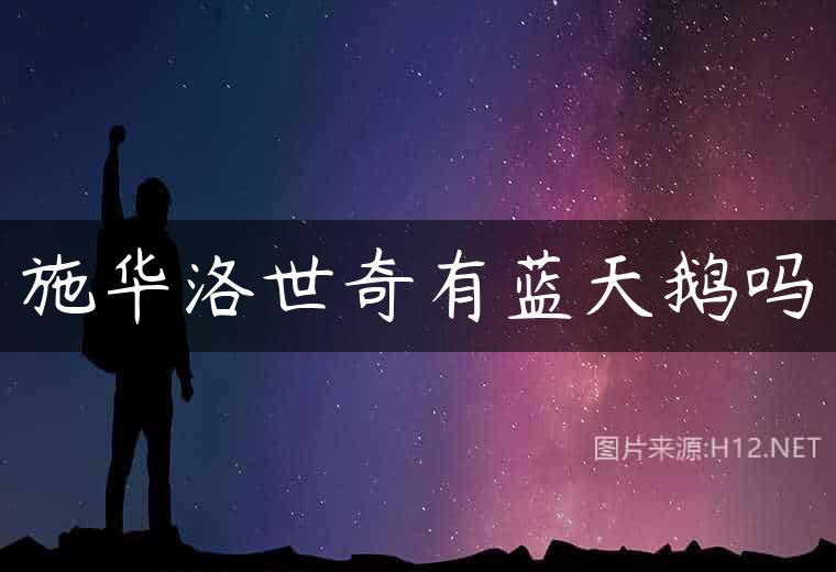 施华洛世奇有蓝天鹅吗