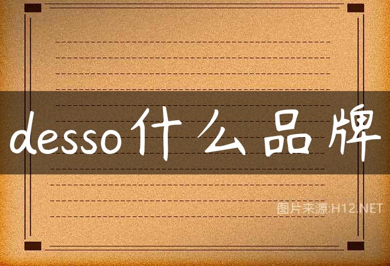 desso什么品牌