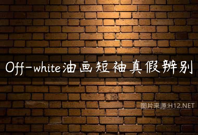 Off-white油画短袖真假辨别