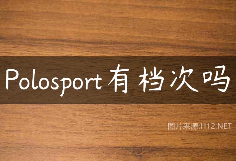 Polosport有档次吗