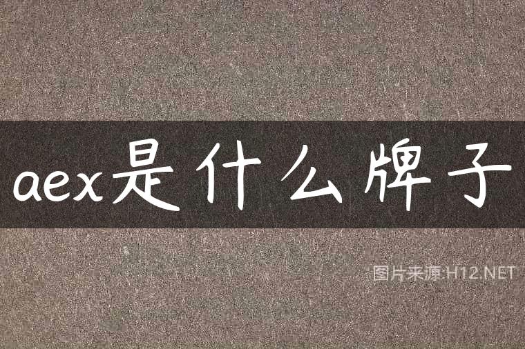 aex是什么牌子