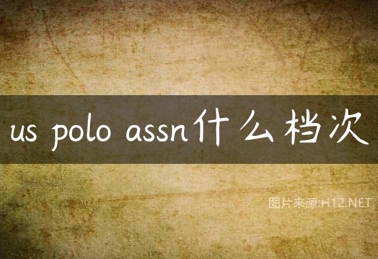 us polo assn什么档次