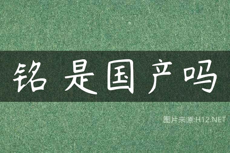 铭瑄是国产吗
