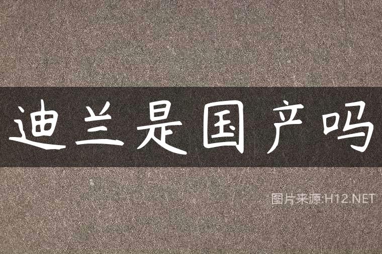 迪兰是国产吗