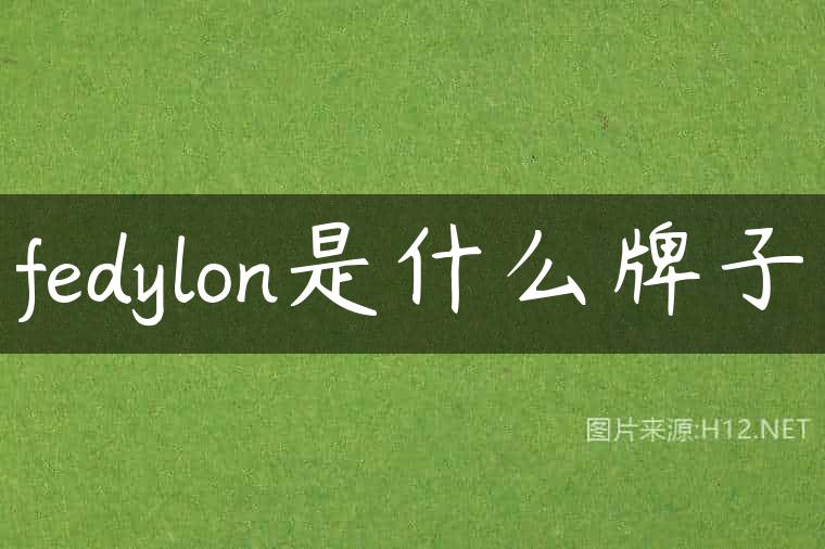fedylon是什么牌子