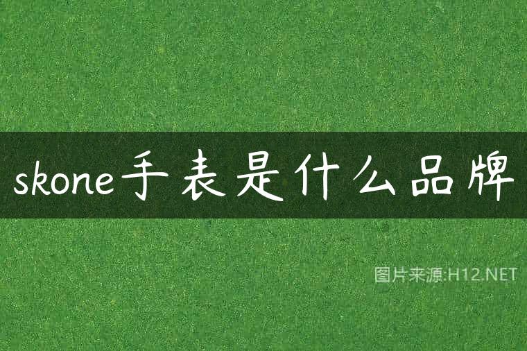 skone手表是什么品牌