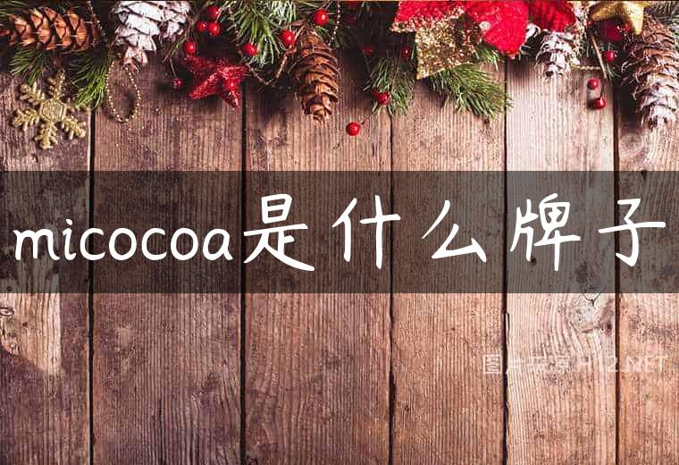 micocoa是什么牌子