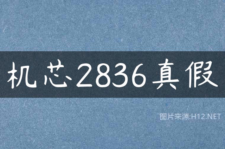 机芯2836真假