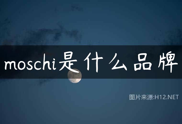 moschi是什么品牌