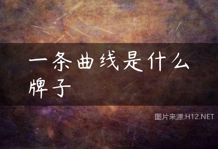 一条曲线是什么牌子