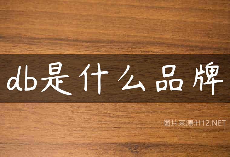 db是什么品牌