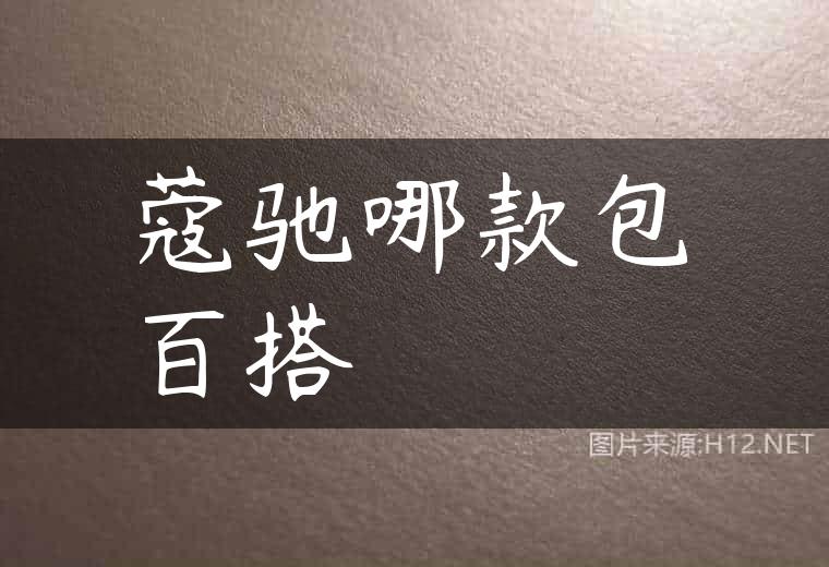 蔻驰哪款包百搭