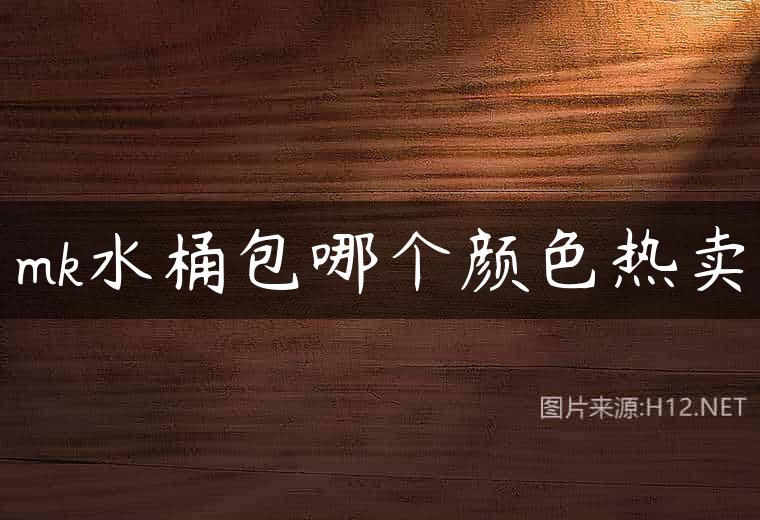 mk水桶包哪个颜色热卖