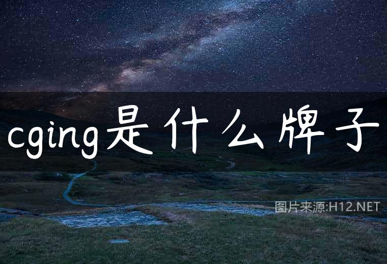 cging是什么牌子