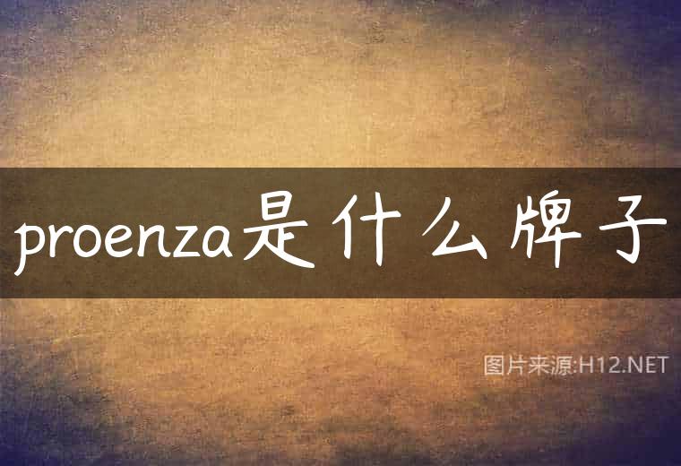 proenza是什么牌子