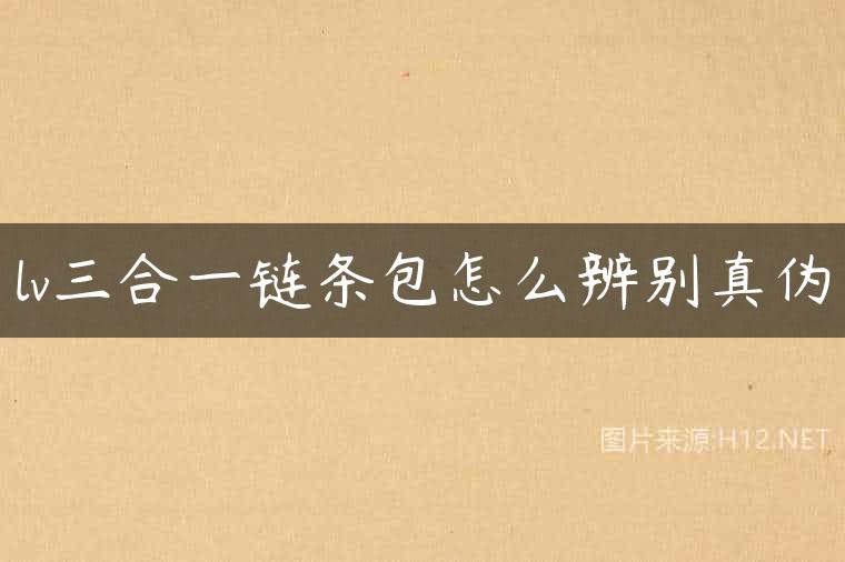 lv三合一链条包怎么辨别真伪