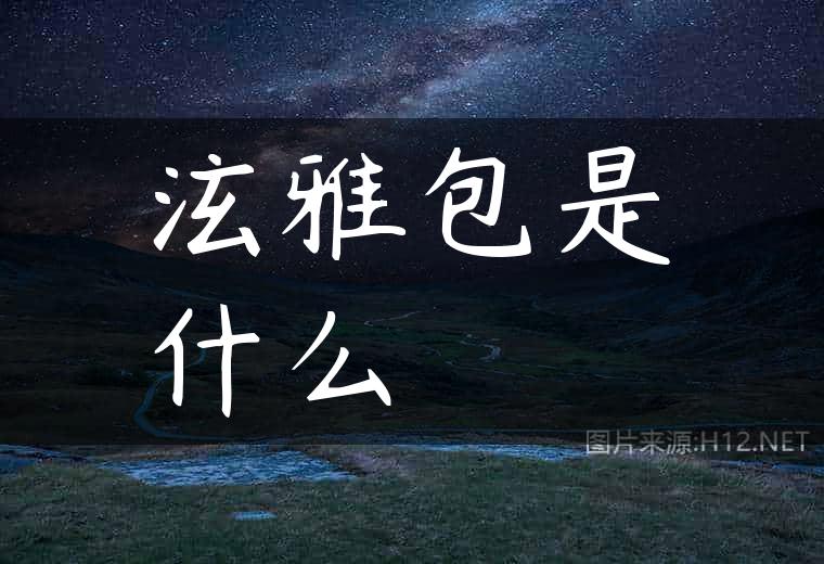 泫雅包是什么