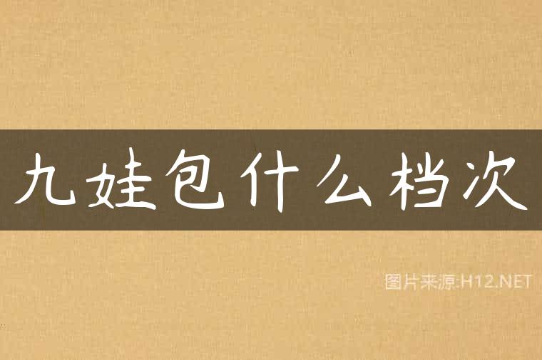 九娃包什么档次