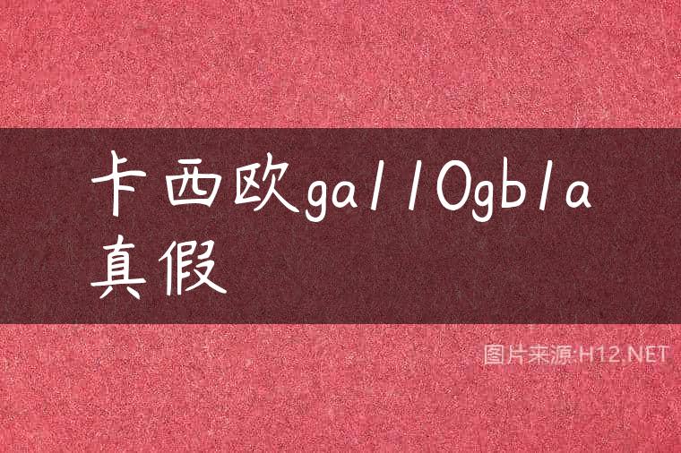 卡西欧ga110gb1a真假