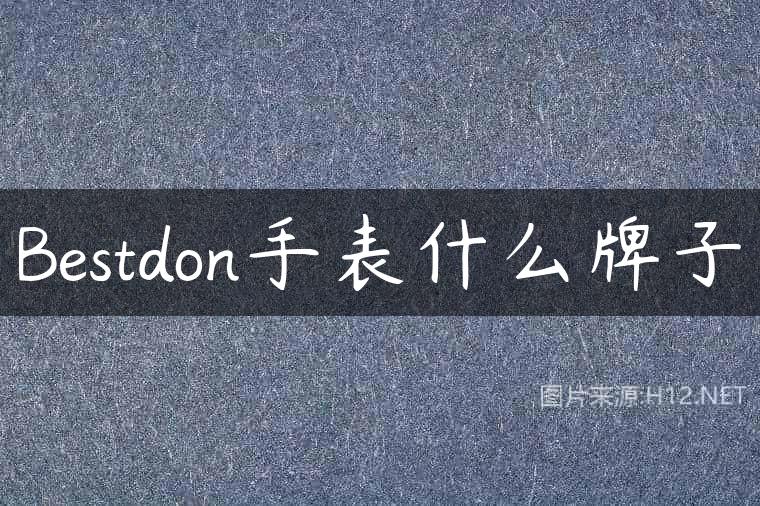 Bestdon手表什么牌子