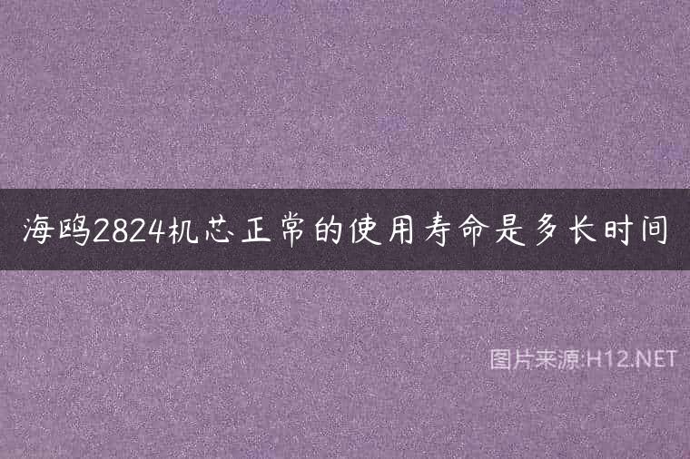 海鸥2824机芯正常的使用寿命是多长时间