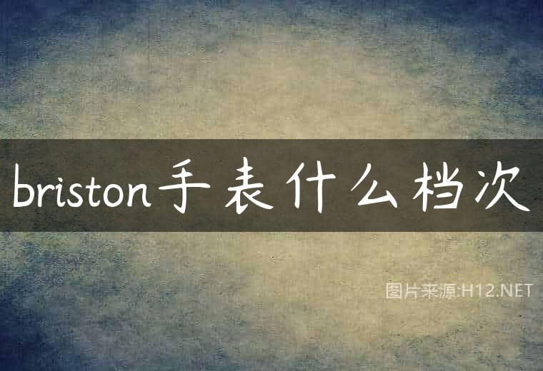 briston手表什么档次