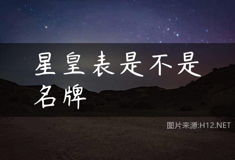 星皇表是不是名牌