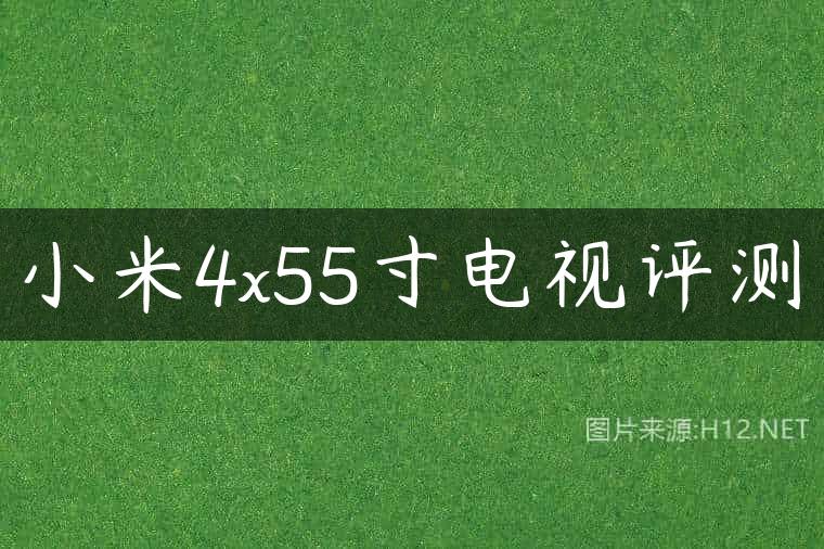 小米4×55寸电视评测