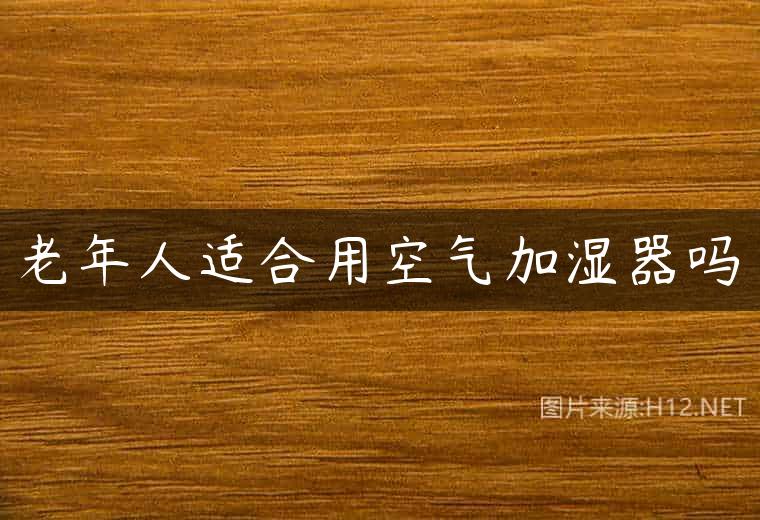 老年人适合用空气加湿器吗