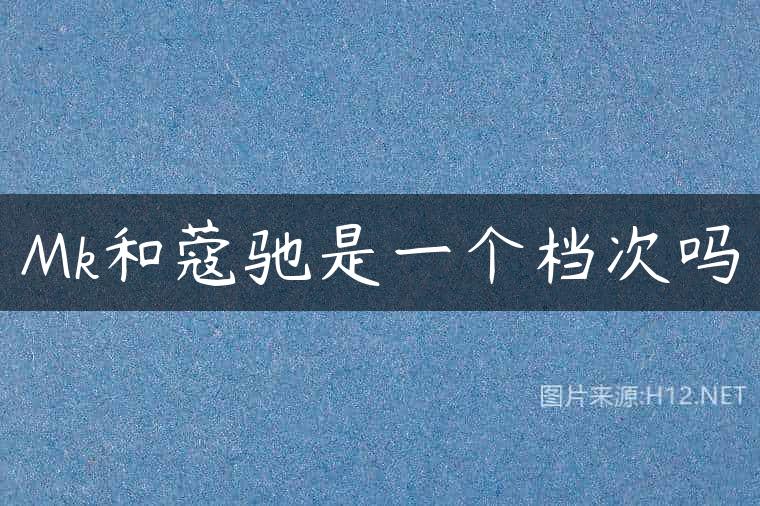 Mk和蔻驰是一个档次吗