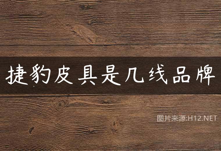 捷豹皮具是几线品牌