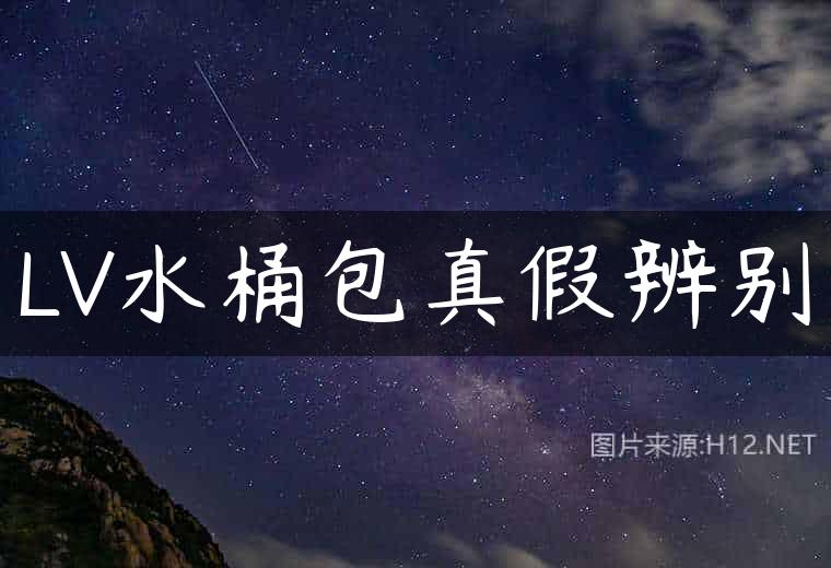 LV水桶包真假辨别