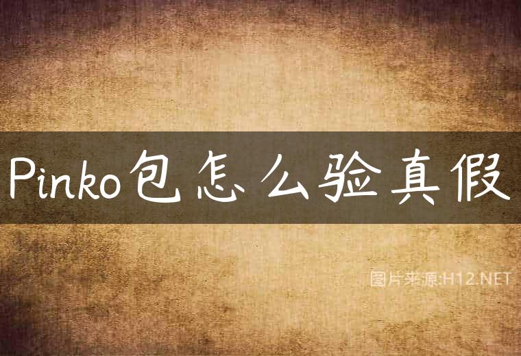 Pinko包怎么验真假