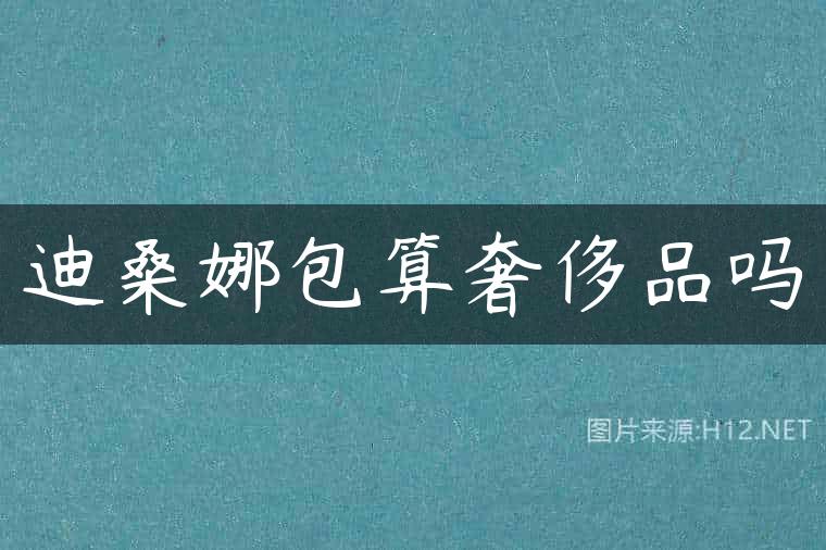 迪桑娜包算奢侈品吗