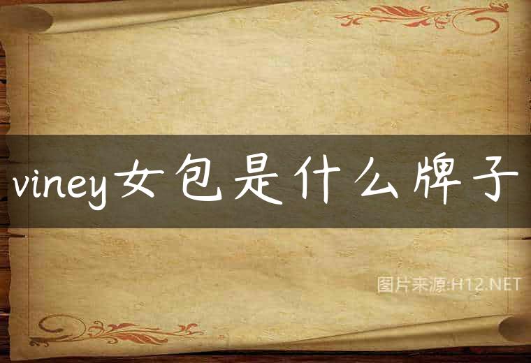 viney女包是什么牌子