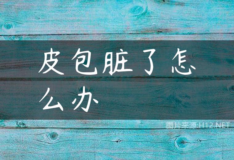 皮包脏了怎么办