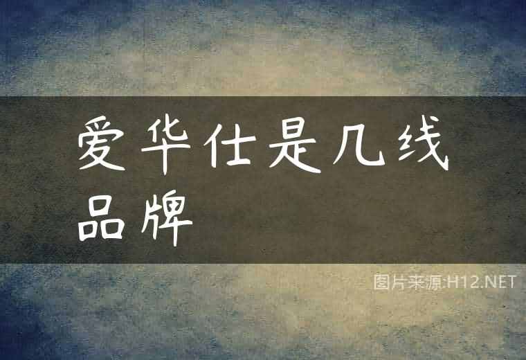 爱华仕是几线品牌